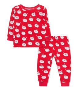 Little Me SANTA BAMBOO Pajama SET