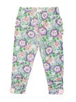 Load image into Gallery viewer, Ruffle Butts ALPINE FLORAL Baby Ruched Bow Legging
